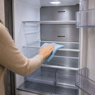 Kühlschrank mit Soda reinigen